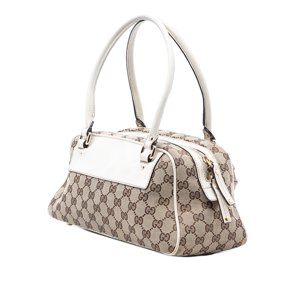 Pre-Loved Gucci GG Canvas Trophy Shoulder Bag - Picture 2 of 7
